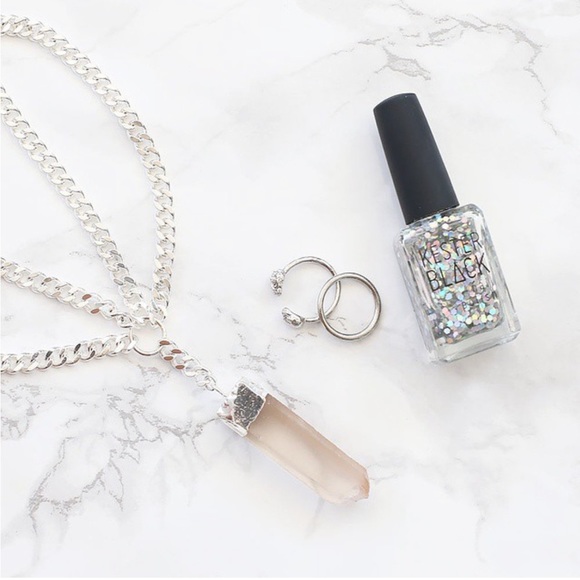 Crystal Drop Necklace - Picture 2 of 8